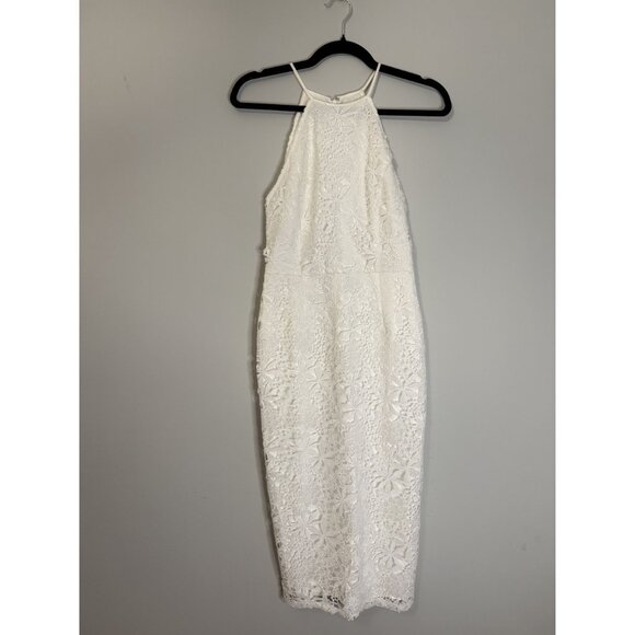 Yumi Kim Save the Date White Lace Dress Size S NWT $215 [jb] - Picture 6 of 12